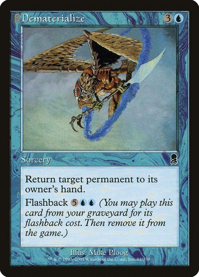 Magic: The Gathering MTG Single Dematerialize [Odyssey]