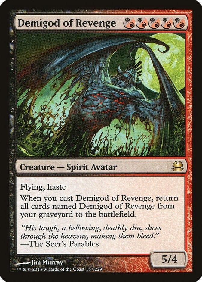 Magic: The Gathering MTG Single Demigod of Revenge [Modern Masters]