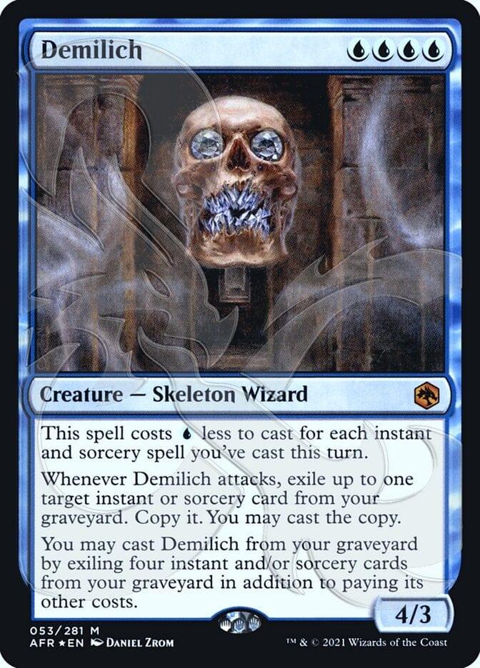 Magic: The Gathering MTG Single Demilich (Ampersand Promo) [Dungeons & Dragons: Adventures in the Forgotten Realms Promos]