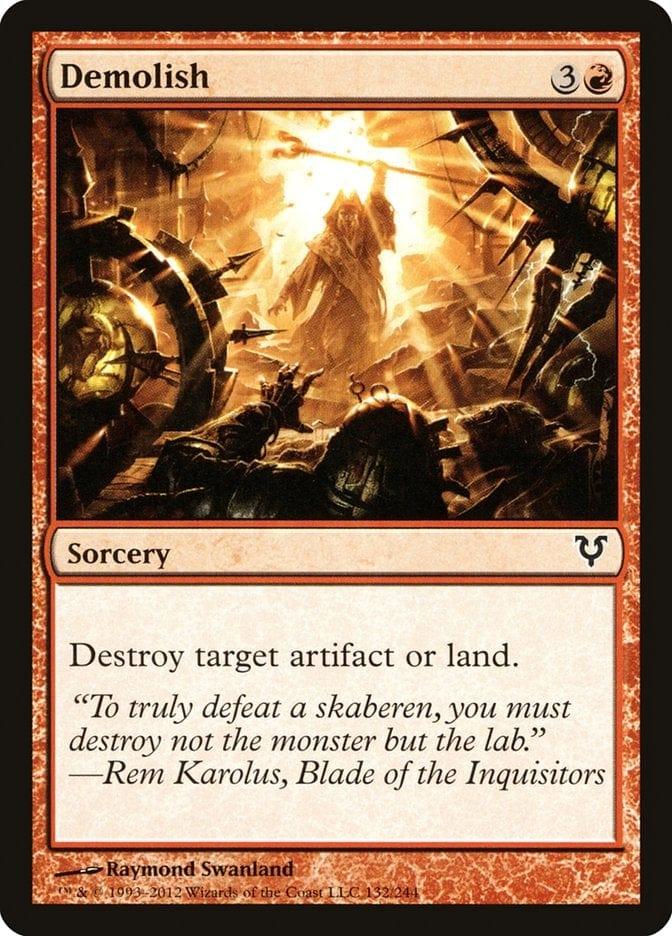 Magic: The Gathering MTG Single Demolish [Avacyn Restored]