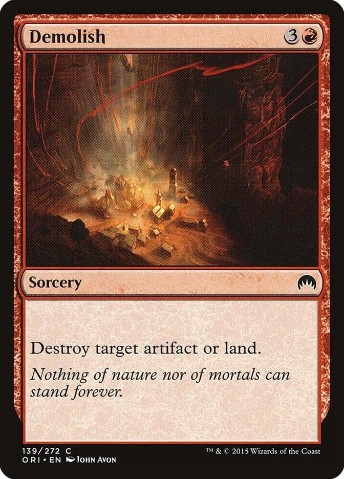 Magic: The Gathering MTG Single Demolish [Magic Origins]