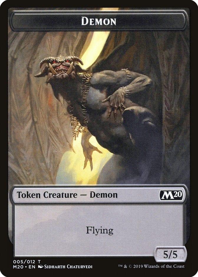 Magic: The Gathering MTG Single Demon [Core Set 2020 Tokens]