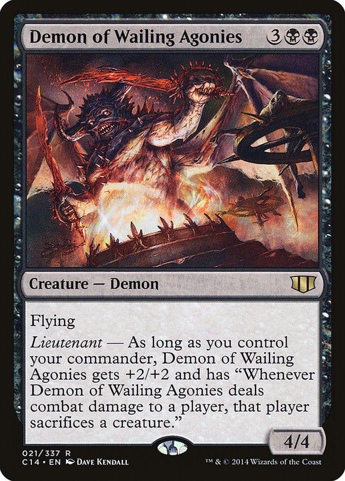 Magic: The Gathering MTG Single Demon of Wailing Agonies [Commander 2014]