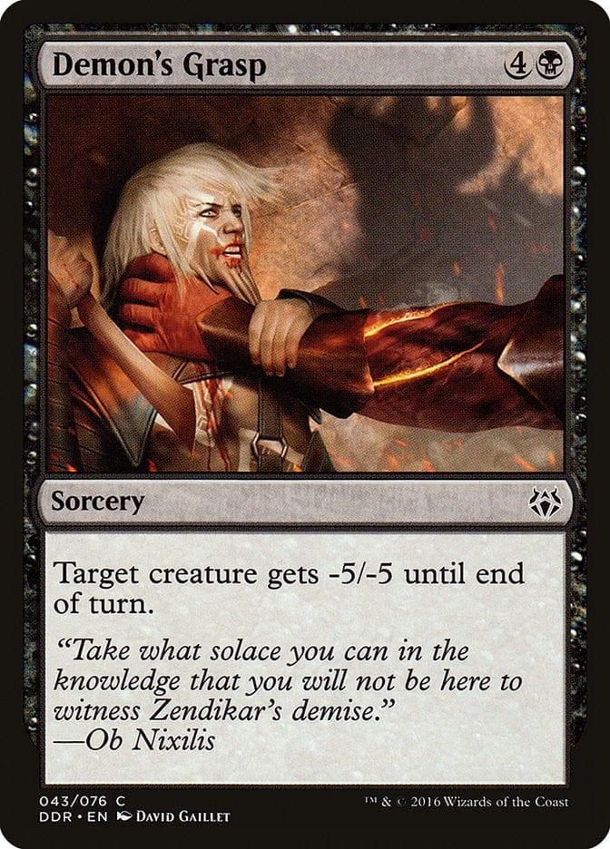 Magic: The Gathering MTG Single Demon's Grasp [Duel Decks: Nissa vs. Ob Nixilis]