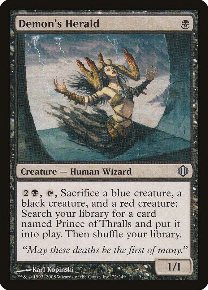Magic: The Gathering MTG Single Demon's Herald [Shards of Alara]