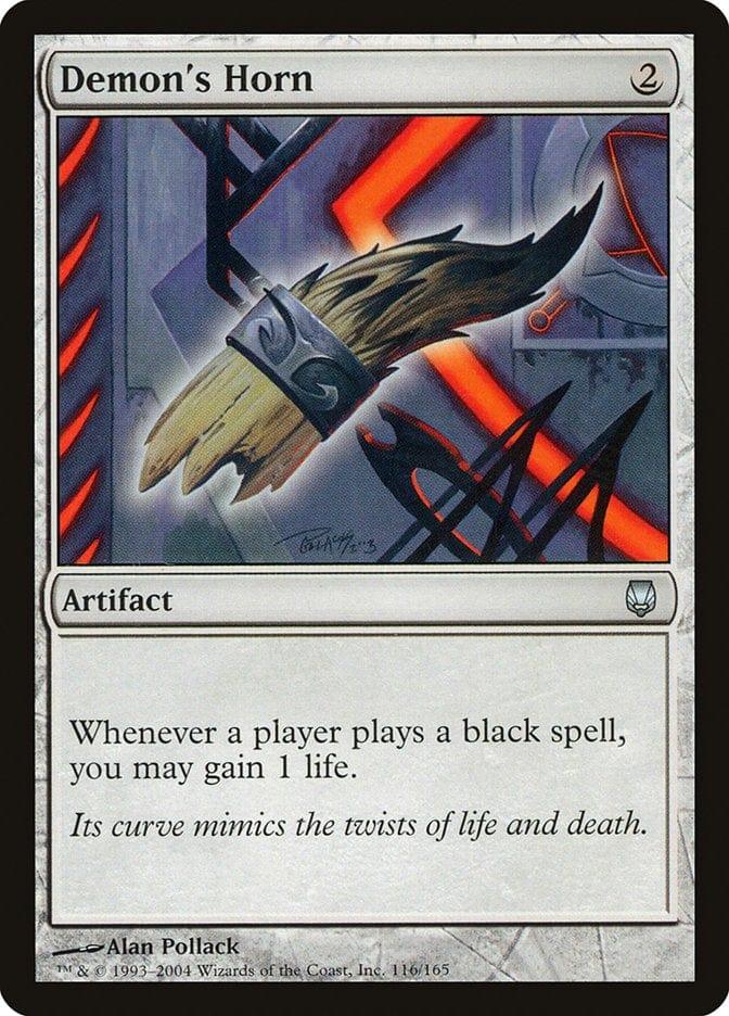 Magic: The Gathering MTG Single Demon's Horn [Darksteel]