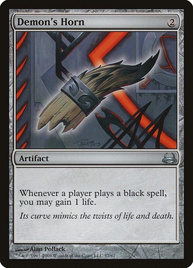 Magic: The Gathering MTG Single Demon's Horn [Duel Decks: Divine vs. Demonic]