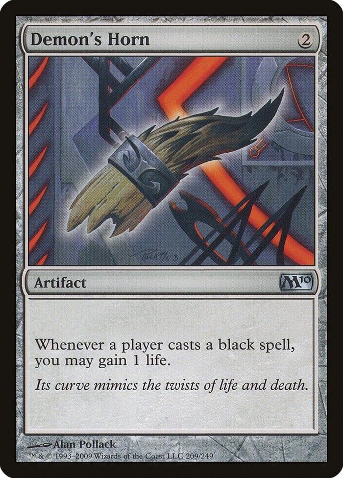 Magic: The Gathering MTG Single Demon's Horn [Magic 2010]