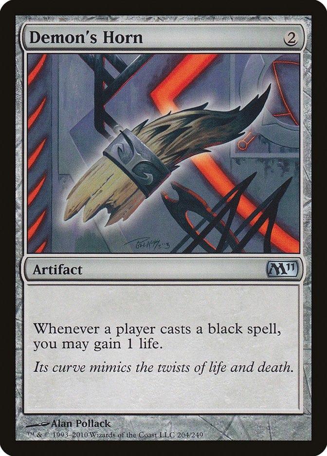 Magic: The Gathering MTG Single Demon's Horn [Magic 2011]