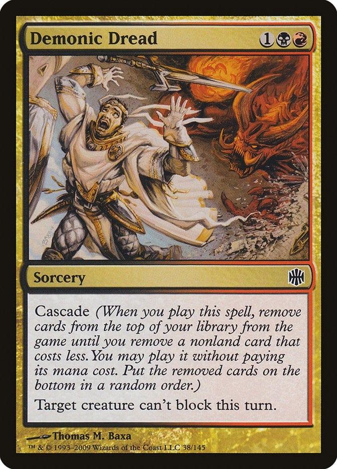 Magic: The Gathering MTG Single Demonic Dread [Alara Reborn]