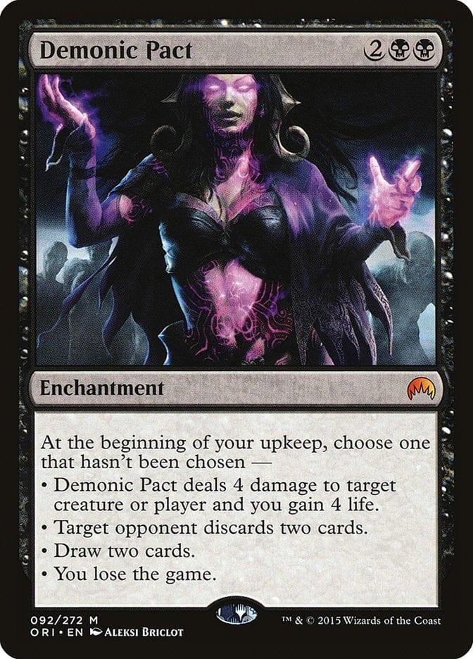 Magic: The Gathering MTG Single Demonic Pact [Magic Origins]