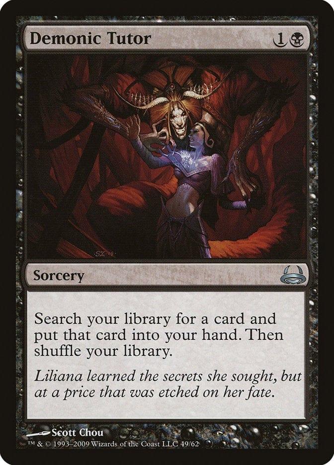 Magic: The Gathering MTG Single Demonic Tutor [Duel Decks: Divine vs. Demonic]