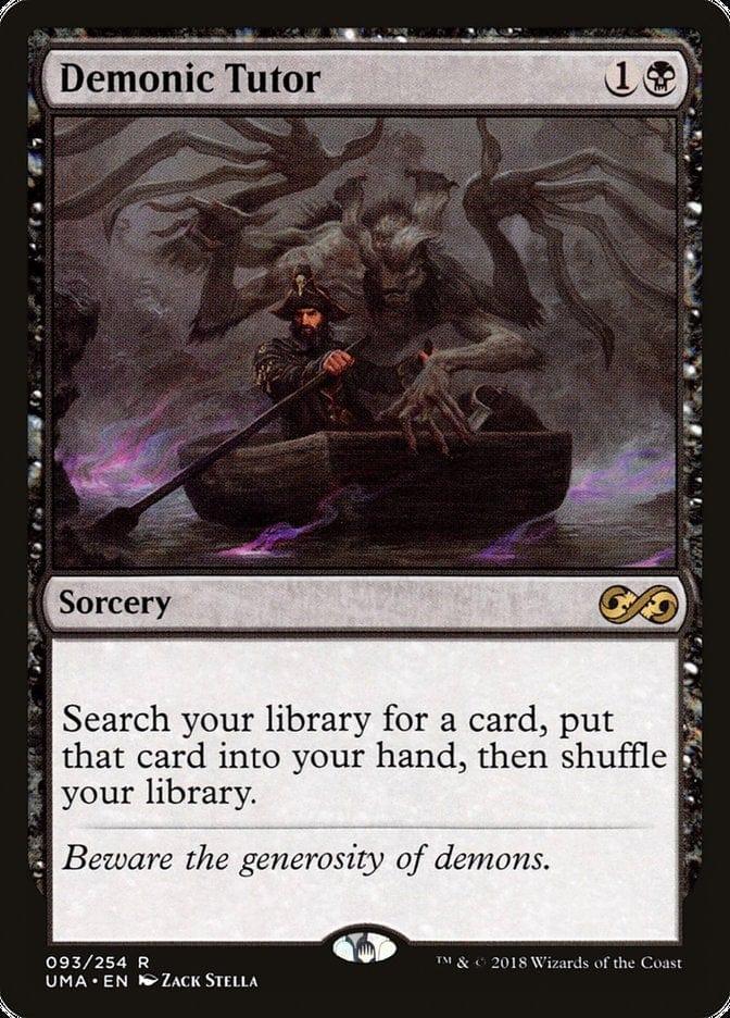 Magic: The Gathering MTG Single Demonic Tutor [Ultimate Masters]