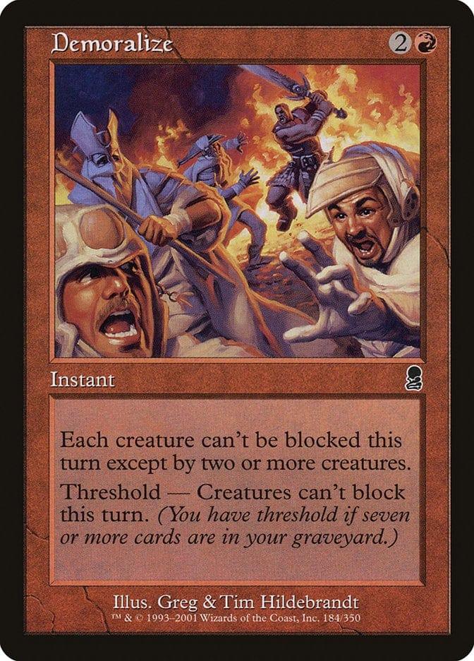 Magic: The Gathering MTG Single Demoralize [Odyssey]