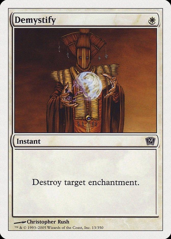 Magic: The Gathering MTG Single Demystify [Ninth Edition]