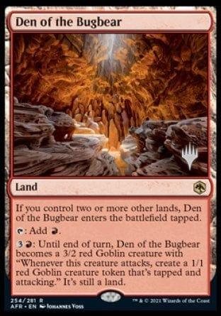 Magic: The Gathering MTG Single Den of the Bugbear (Promo Pack) [Dungeons & Dragons: Adventures in the Forgotten Realms Promos]