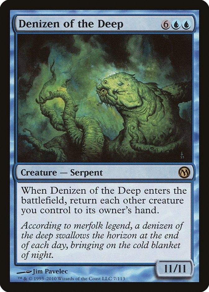 Magic: The Gathering MTG Single Denizen of the Deep [Duels of the Planeswalkers]