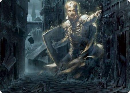 Magic: The Gathering MTG Single Dennick, Pious Apparition Art Card [Innistrad: Midnight Hunt Art Series]