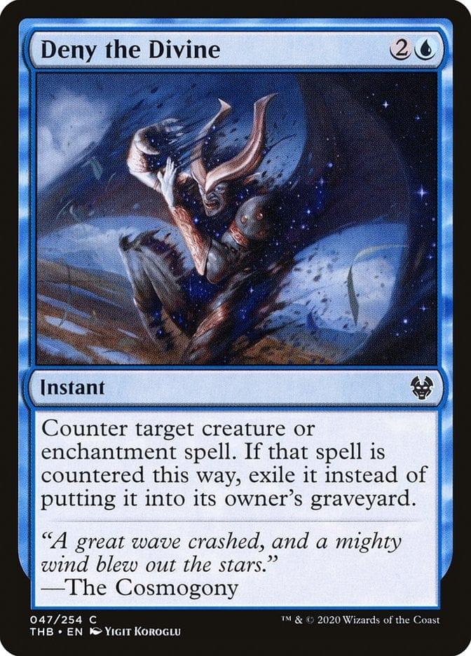Magic: The Gathering MTG Single Deny the Divine [Theros Beyond Death]
