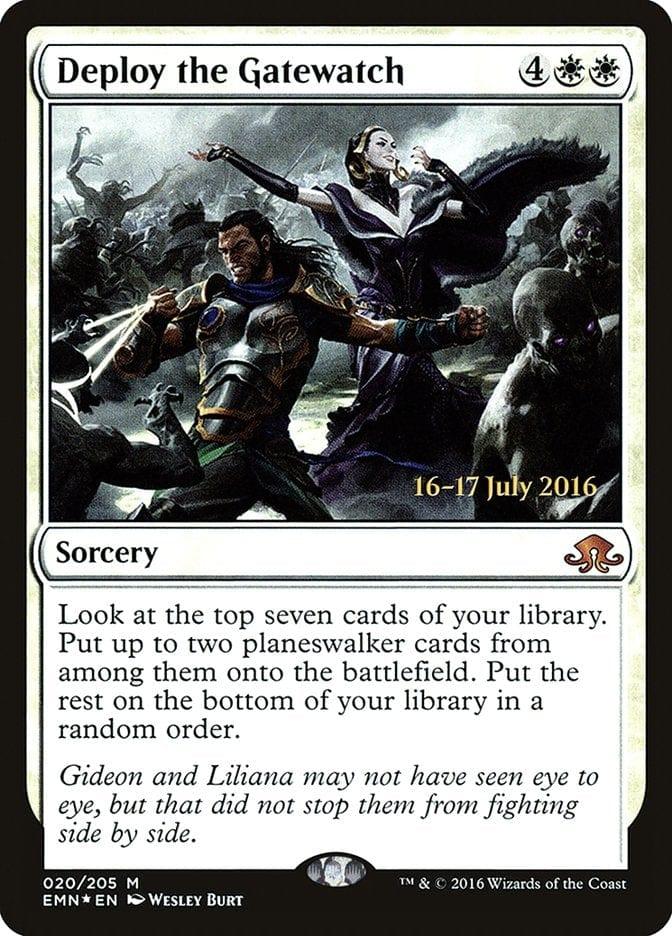 Magic: The Gathering MTG Single Deploy the Gatewatch  [Eldritch Moon Prerelease Promos]