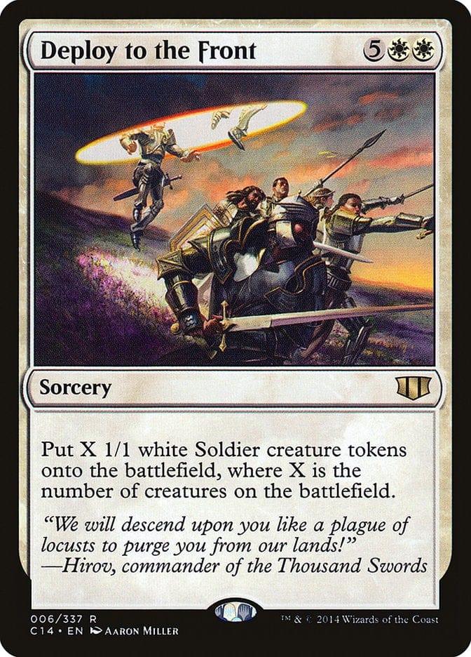 Magic: The Gathering MTG Single Deploy to the Front [Commander 2014]