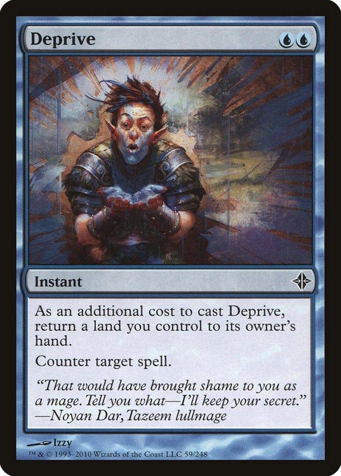 Magic: The Gathering MTG Single Deprive [Rise of the Eldrazi]