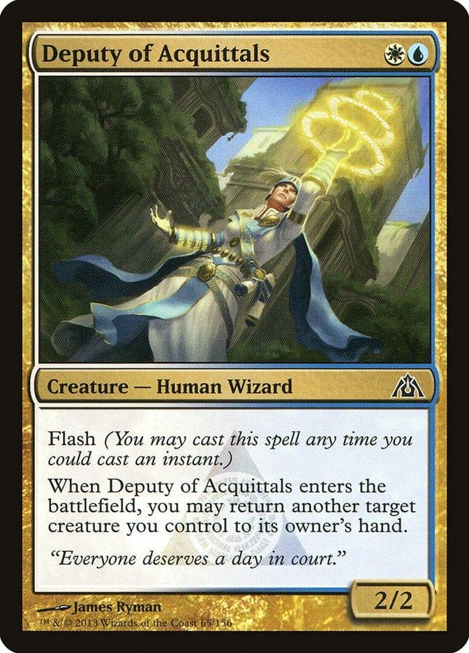 Magic: The Gathering MTG Single Deputy of Acquittals [Dragon's Maze]