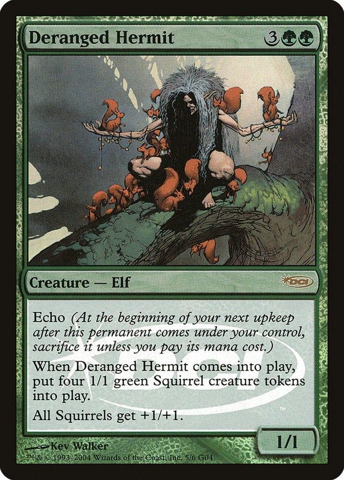 Magic: The Gathering MTG Single Deranged Hermit [Judge Gift Cards 2004]
