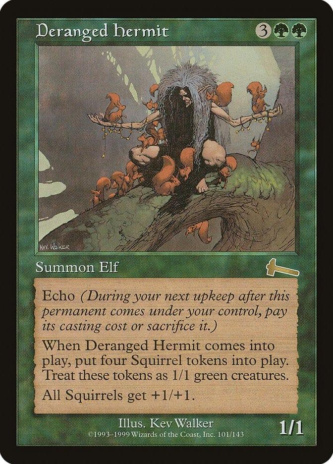 Magic: The Gathering MTG Single Deranged Hermit [Urza's Legacy]