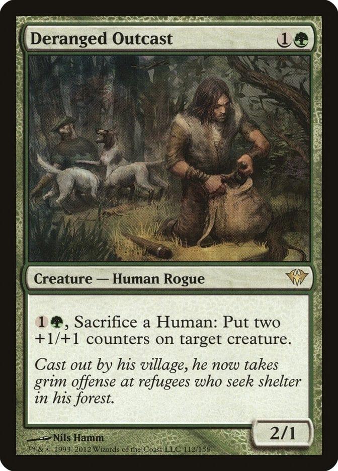 Magic: The Gathering MTG Single Deranged Outcast [Dark Ascension]