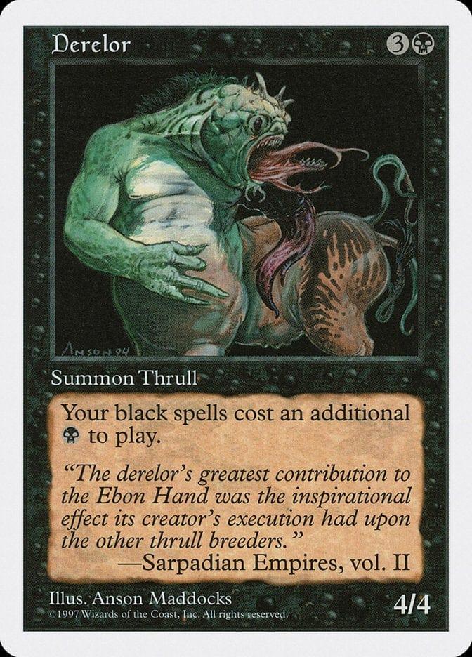 Magic: The Gathering MTG Single Derelor [Fifth Edition]