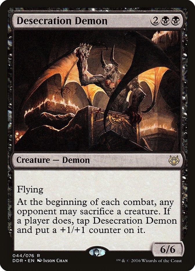 Magic: The Gathering MTG Single Desecration Demon [Duel Decks: Nissa vs. Ob Nixilis]