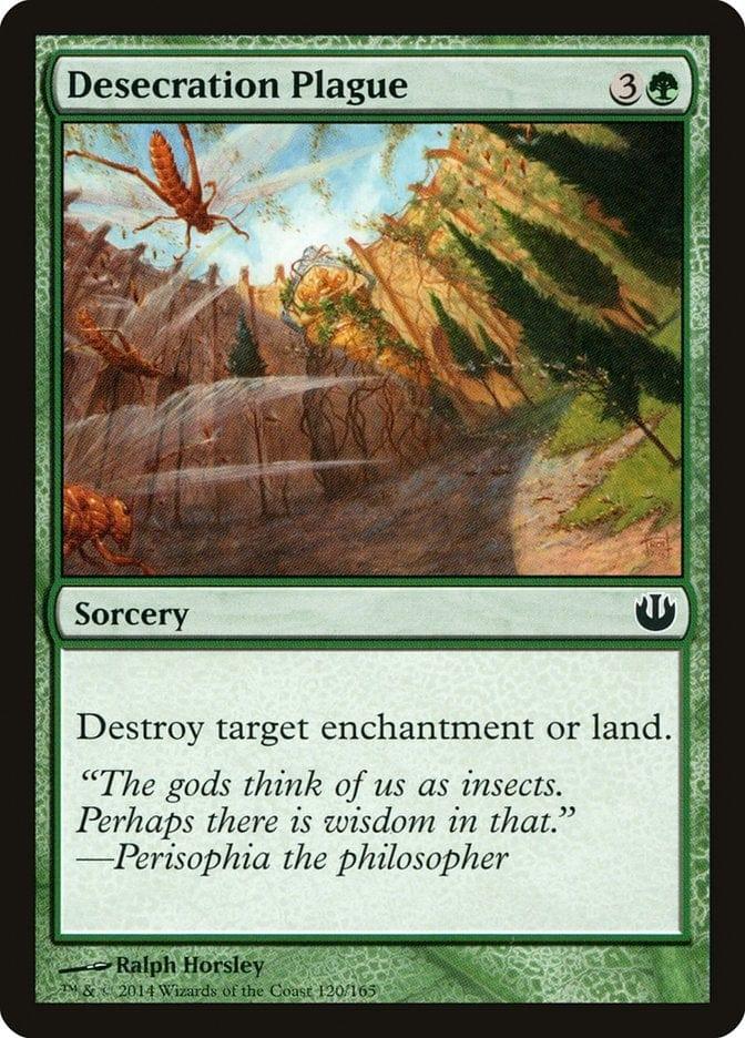 Magic: The Gathering MTG Single Desecration Plague [Journey into Nyx]