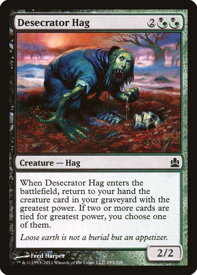 Magic: The Gathering MTG Single Desecrator Hag [Commander 2011]