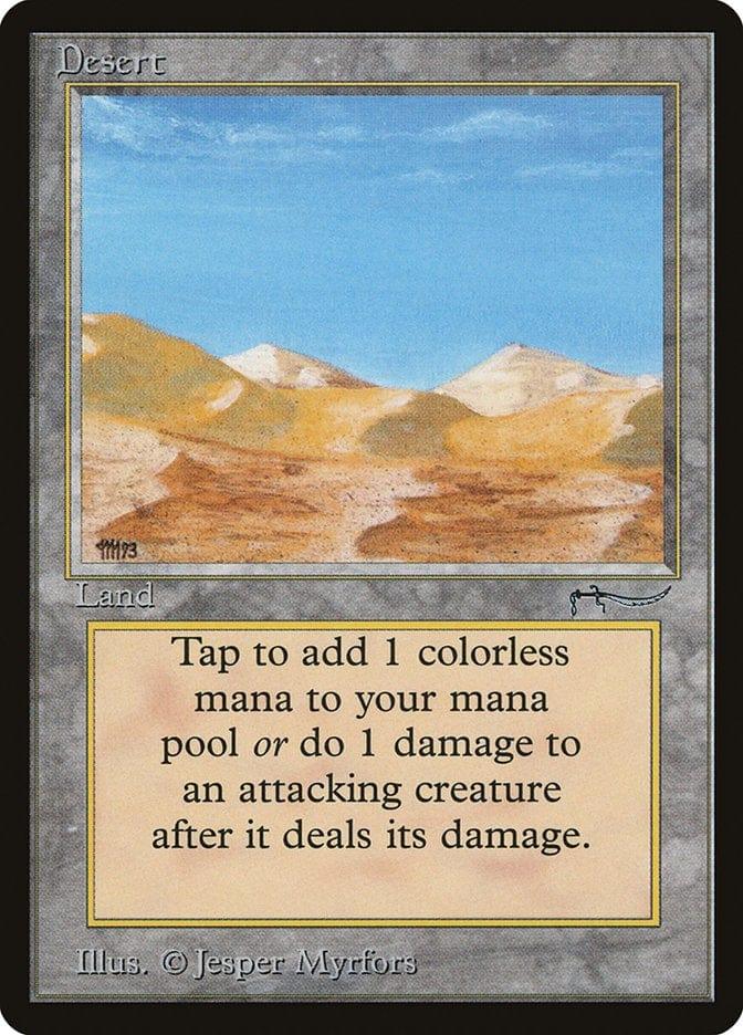 Magic: The Gathering MTG Single Desert [Arabian Nights]