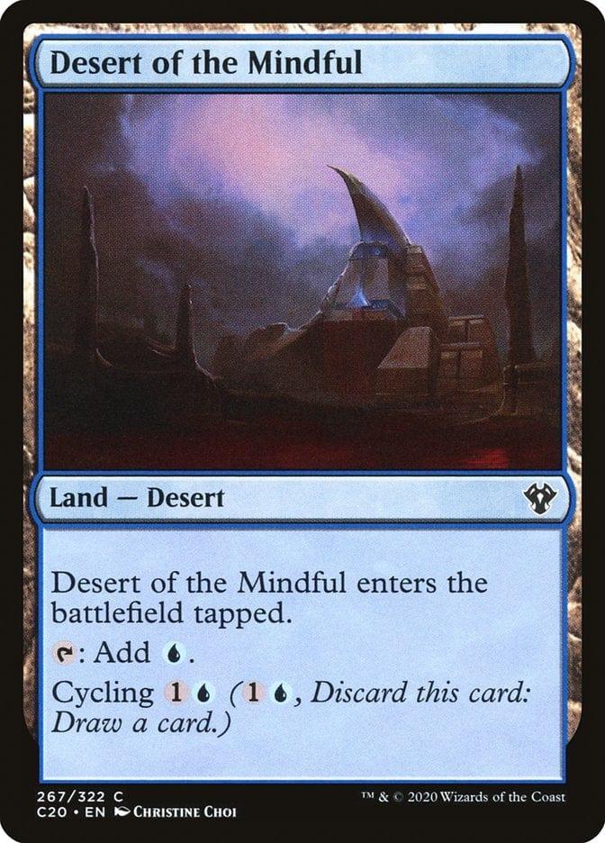 Magic: The Gathering MTG Single Desert of the Mindful [Commander 2020]