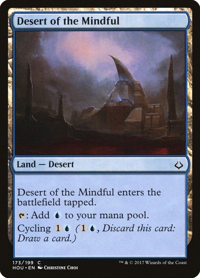 Magic: The Gathering MTG Single Desert of the Mindful [Hour of Devastation]