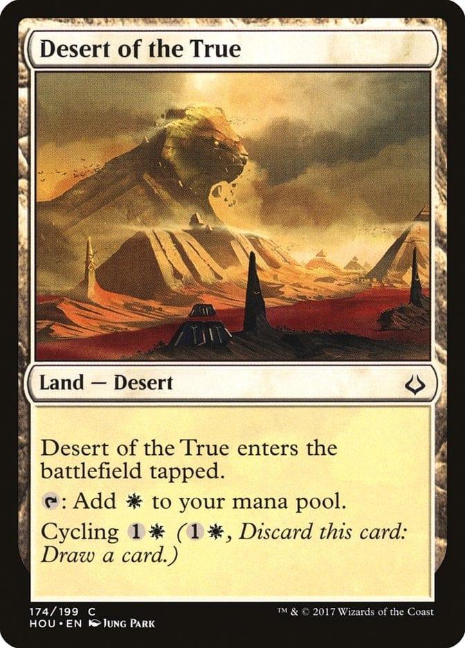 Magic: The Gathering MTG Single Desert of the True [Hour of Devastation]