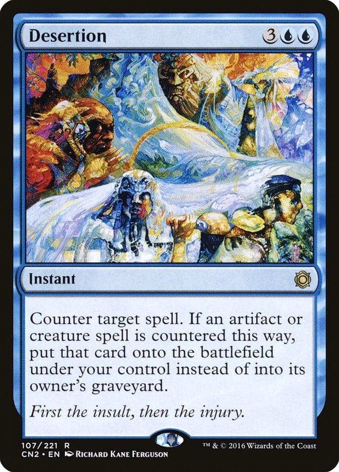 Magic: The Gathering MTG Single Desertion [Conspiracy: Take the Crown]