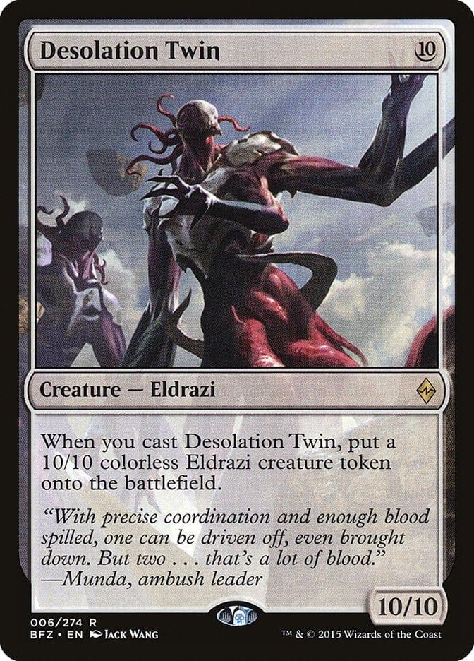 Magic: The Gathering MTG Single Desolation Twin [Battle for Zendikar]