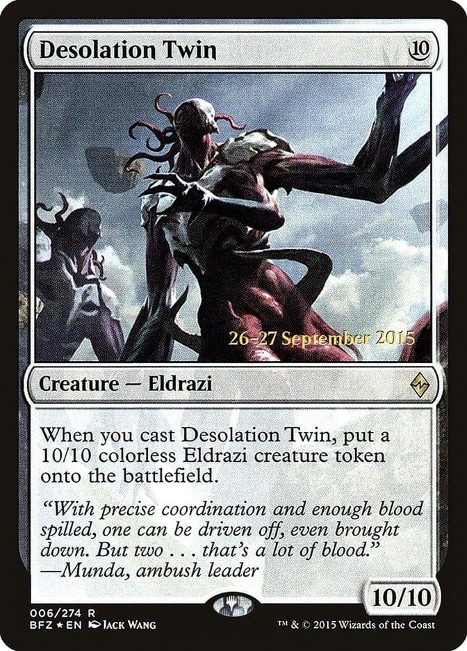 Magic: The Gathering MTG Single Desolation Twin  [Battle for Zendikar Prerelease Promos]