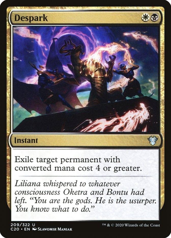 Magic: The Gathering MTG Single Despark [Commander 2020]