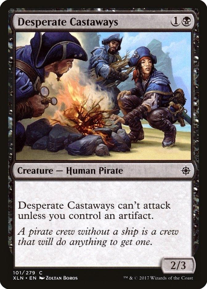 Magic: The Gathering MTG Single Desperate Castaways [Ixalan]