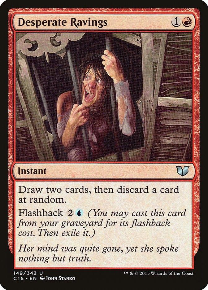 Magic: The Gathering MTG Single Desperate Ravings [Commander 2015]
