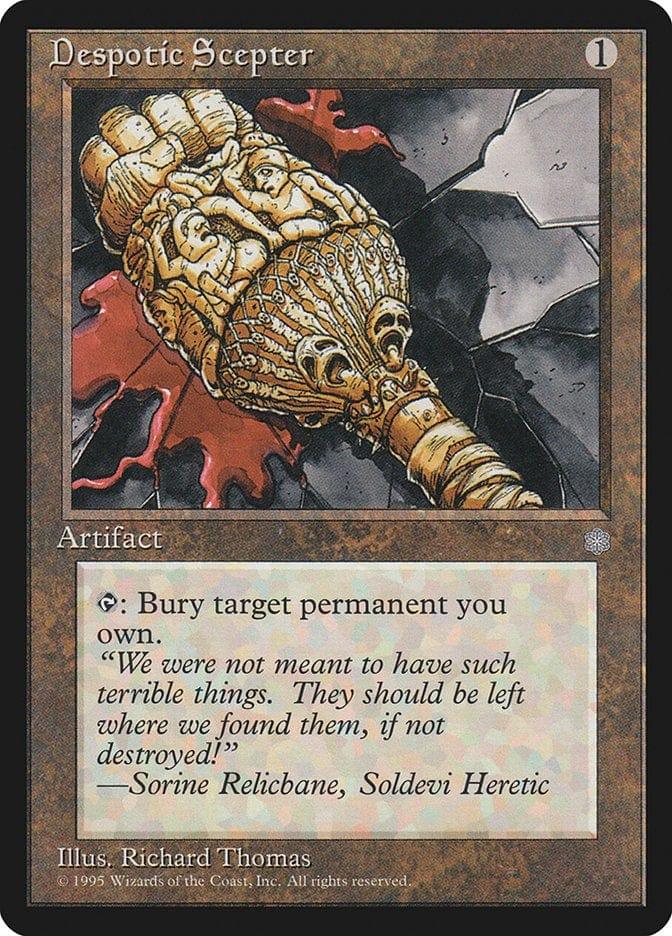 Magic: The Gathering MTG Single Despotic Scepter [Ice Age]