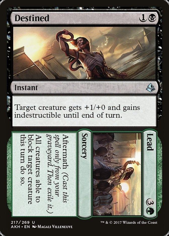 Magic: The Gathering MTG Single Destined // Lead [Amonkhet]