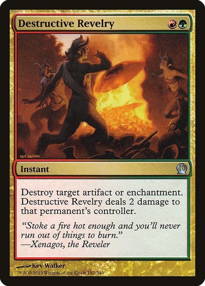 Magic: The Gathering MTG Single Destructive Revelry [Theros]