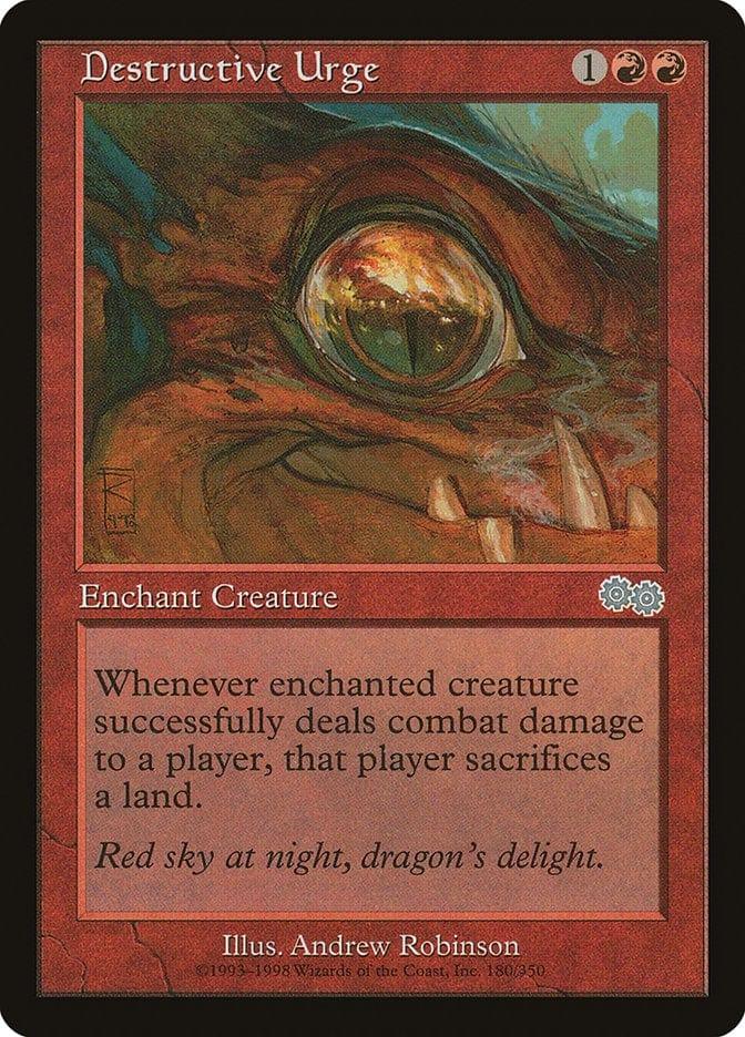 Magic: The Gathering MTG Single Destructive Urge [Urza's Saga]