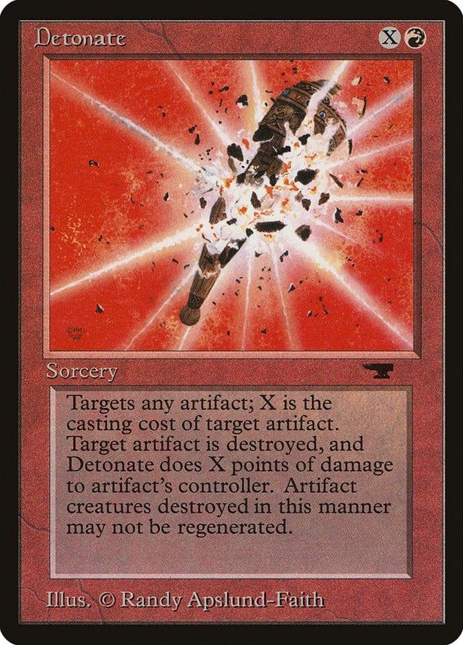Magic: The Gathering MTG Single Detonate [Antiquities]