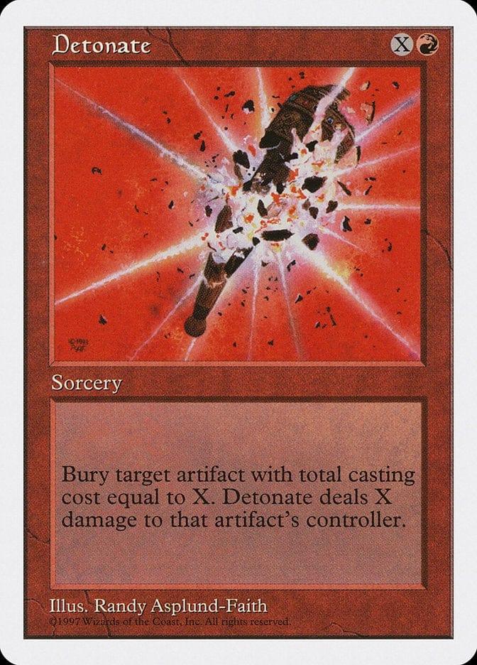 Magic: The Gathering MTG Single Detonate [Fifth Edition]